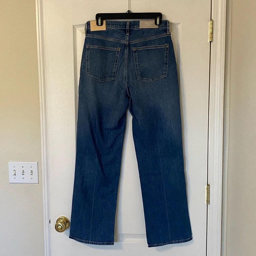 Everlane the cheeky straight jean size 28 vintage mid wash NWT - Picture 2 of 5